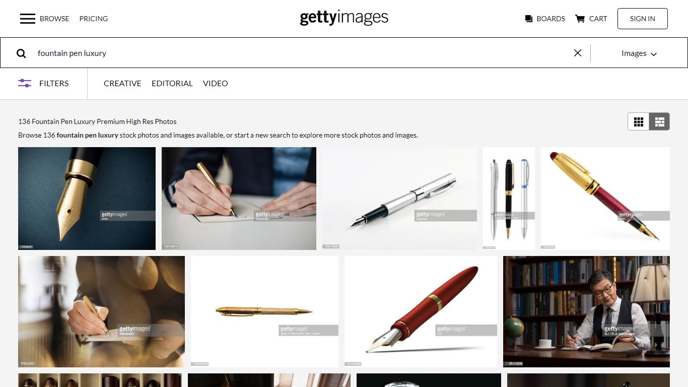 135 Fountain Pen Luxury Premium High Res Photos - Getty Images